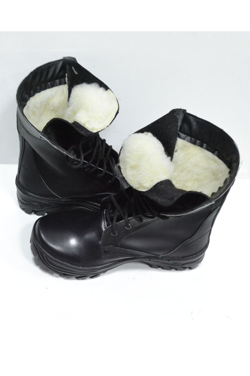 Ботинки зимние черные "А-1"